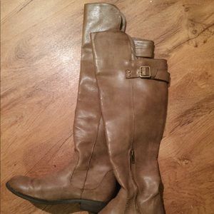Knee High Boots (Taupe)
